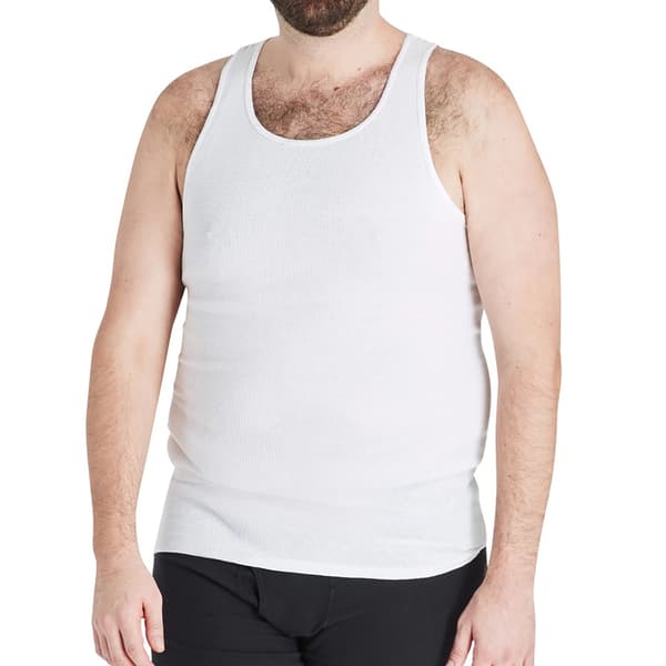 Mens Big Hanes Core 5pk. Tanks - image 