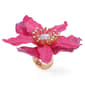 Betsey Johnson Hothouse Bloom Orchid Cocktail Ring - image 3