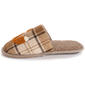 Womens MUK LUKS® Punch Needle Scuff Plaid Fox Slip On Slippers - image 6