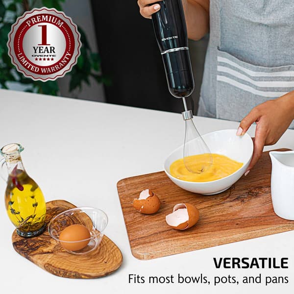 Ovente Immersion Electric 2-Speed Hand Blender
