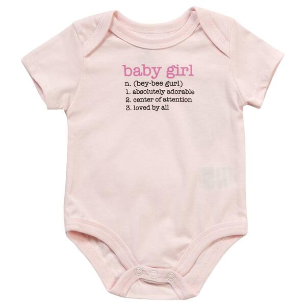 Baby Girl &#40;3-9M&#41; Baby Essentials Absolutely Adorable Bodysuit - image 