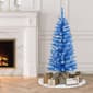 Puleo International 4ft. Pre-Lit Artificial Burlap Christmas Tree - image 2
