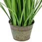 Northlight Seasonal 36in. Artificial Onion Grass Potted Plant - image 5
