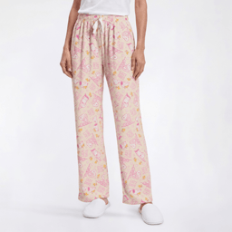 Womens Peanuts(tm) Snoopy Lazy Days Velour Pajama Bottoms