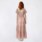 Juniors Trixxi Floral Puff Sleeve Twist Front Tier Midi Dress - image 3