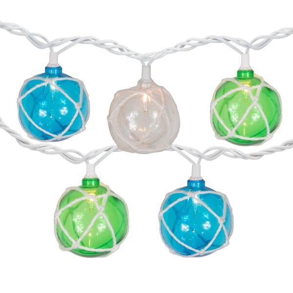 Northlight Seasonal 6ft. White Twine Wrapped Christmas Lights - image 