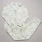 Womens Elizabeth & Nicole Long Sleeve Floral Pajama Set - image 2