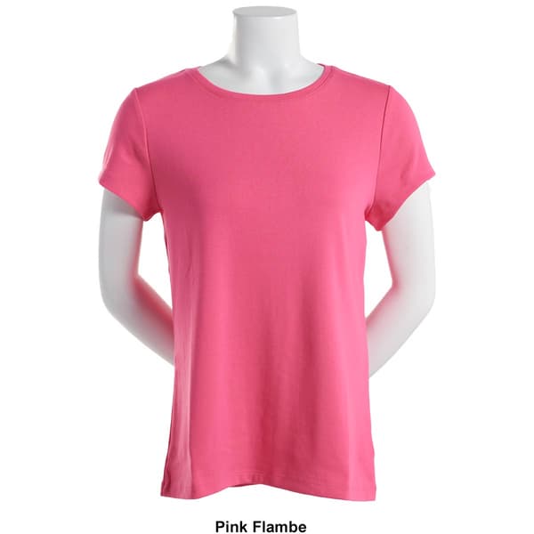 Womens Preswick & Moore&#174; Short Sleeve Crew Neck Tee