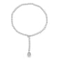 Gemstone Classics&#8482; Sterling Silver Pearl Drop Necklace - image 3