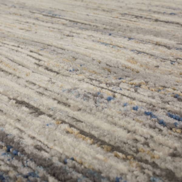 Mohawk Home Furie Stripe Light Grey Accent Rug
