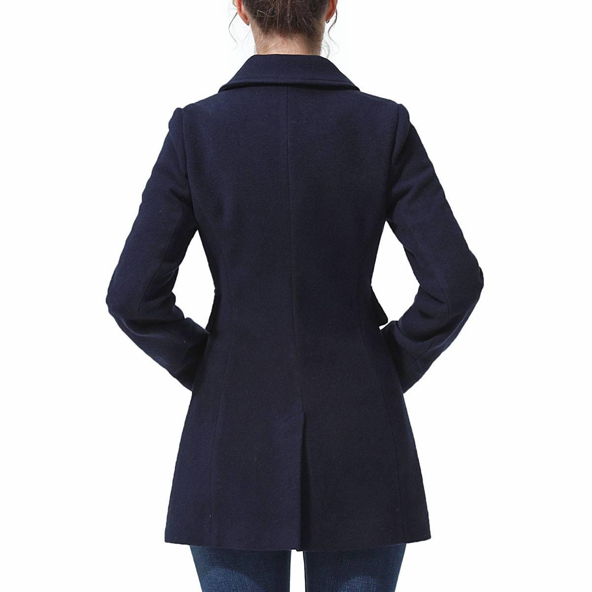 Womens BGSD Toggle Wool Coat
