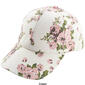 Womens Madd Hatter All Over Floral Baseball Cap - image 2