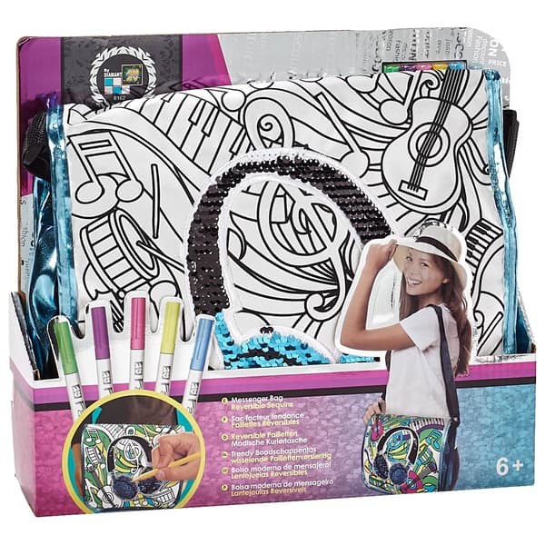 Fashion Time Paintable Messenger Bag - image 