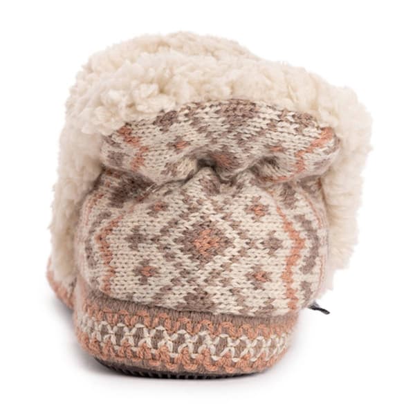 Womens MUK LUKS® Magdalena Ruched Cable Slippers