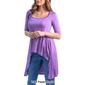 Womens 24/7 Comfort Apparel Extra Long Tunic Top - image 4