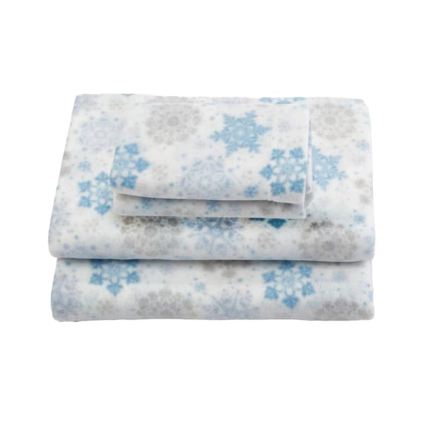 Ashley Cooper(tm) Snowflake Fleece Sheet Set - image 
