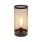 Simple Designs Cylindrical Steel Table Lamp w/Mesh Shade - image 1