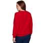 Petite Alfred Dunner Classics Floral Embroidered Sweatshirt - image 15
