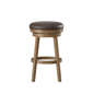 HH2 Home Raine Wood Backless Adjustable Height Swivel Stool - image 5