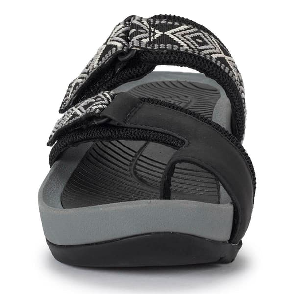 Womens BareTraps&#174; Aloha Geometric Platform Footbed Sandals