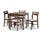 Baxton Studio Lovy 5pc. Wood Dining Set - image 6