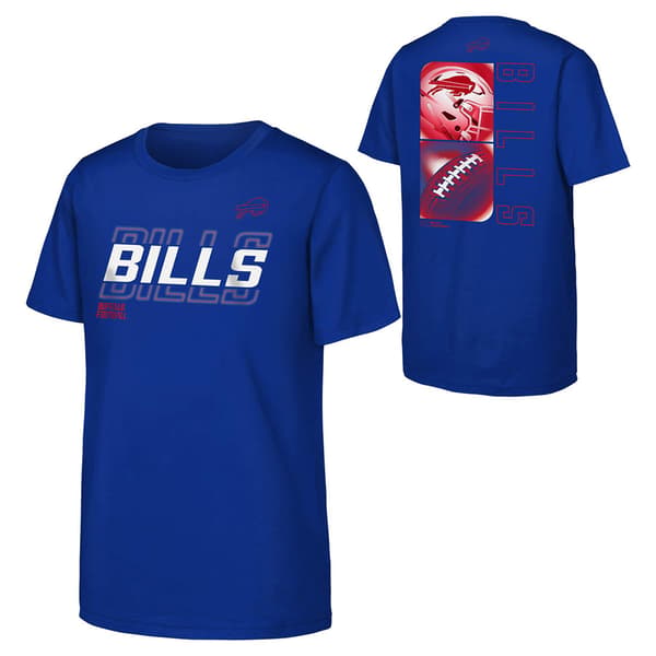 Boys (8-20) NFL Bills Energy Short Sleeve Tee - image 