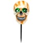 Northlight Seasonal Set of 3 Skeleton Head Pathway Markers - image 6
