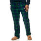 Mens Architect(R) Plaid Rolled Pajama Pants - Green/Navy - image 1