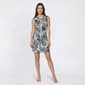 Womens J Valdi Botanica Sleeveless Zip Hoodie Swim Cover Up - image 1