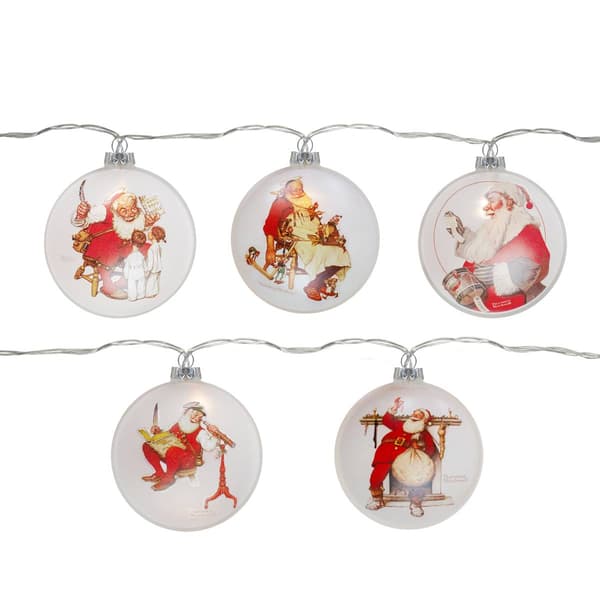 Northlight Seasonal Norman Rockwell Christmas Lights - Set of 5 - image 
