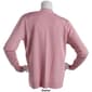 Petites 89th &amp; Madison Rib Detail Cardigan w/2 Pockets - image 2