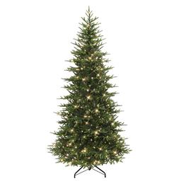 Puleo International 7.5ft. Slim Fir Artificial Christmas Tree