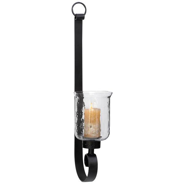 9th & Pike&#40;R&#41; Black Iron Wall Sconce - image 