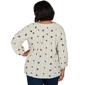 Plus Size Ruby Rd. English Countryside Button Front Floral Blouse - image 2