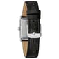 Womens Caravelle Crystal Accent Leather Strap Watch - 43L222 - image 2