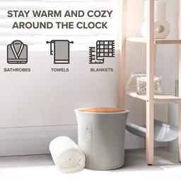 LiveFine Small Bucket Style Electric Towel Warmer
