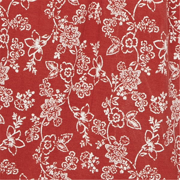 Plus Size Ruby Rd. Romance On The Ranch Ruffle Neck Floral Blouse