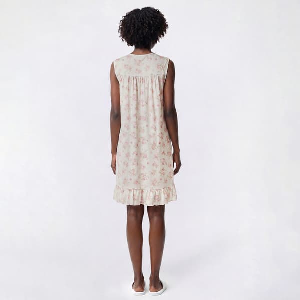 Womens Elizabeth & Nicole Sleeveless Floral Hem Waltz Gown