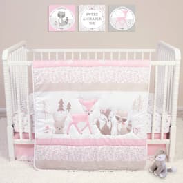 Sammy & Lou&#40;R&#41; Sweet Forest Friends 4pc. Crib Bedding Set