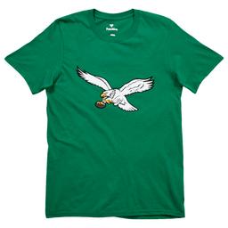 Mens Fanatics Eagles Hurts (1) Classic Throwback Short Sleeve Tee