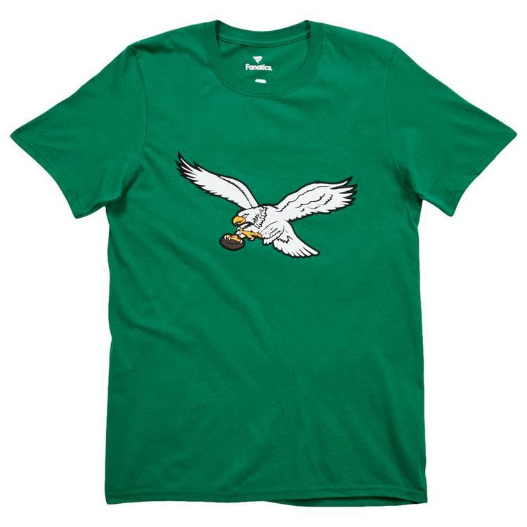 Mens Fanatics Eagles Hurts (1) Classic Throwback Short Sleeve Tee
