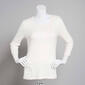 Womens Architect® 3/4 Sleeve Rib Scoop Neck Top - image 5