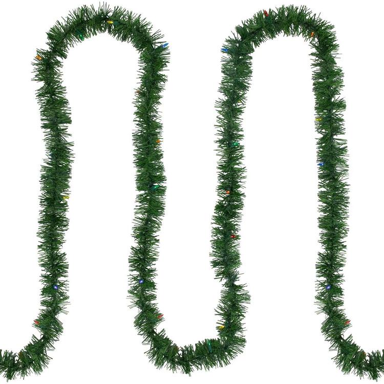 Northlight Seasonal 18ft. Multicolor Lights LED Christmas Garland