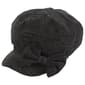 Womens Madd Hatter Chenille Bow Newsboy Cabbie Hat - image 1