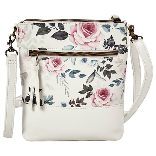 Stone Mountain Primo Floral North/South 3 Bagger - White