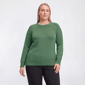 Plus Size 89th & Madison Perfect Crew Neck Sweater - image 2