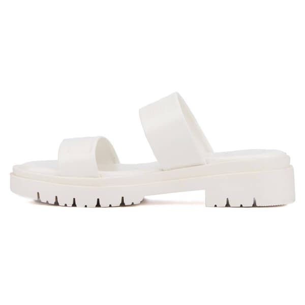 Womens Olivia Miller Tempting Slide Sandals