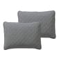 VCNY Home Nina Embossed Basketweave Quilt Set - image 4
