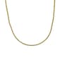 Gold Over Silver 18in. Rope Chain Necklace - image 1