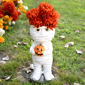 Northlight Mummy Holding Jack-O-Lantern Pumpkin Halloween Décor - image 3